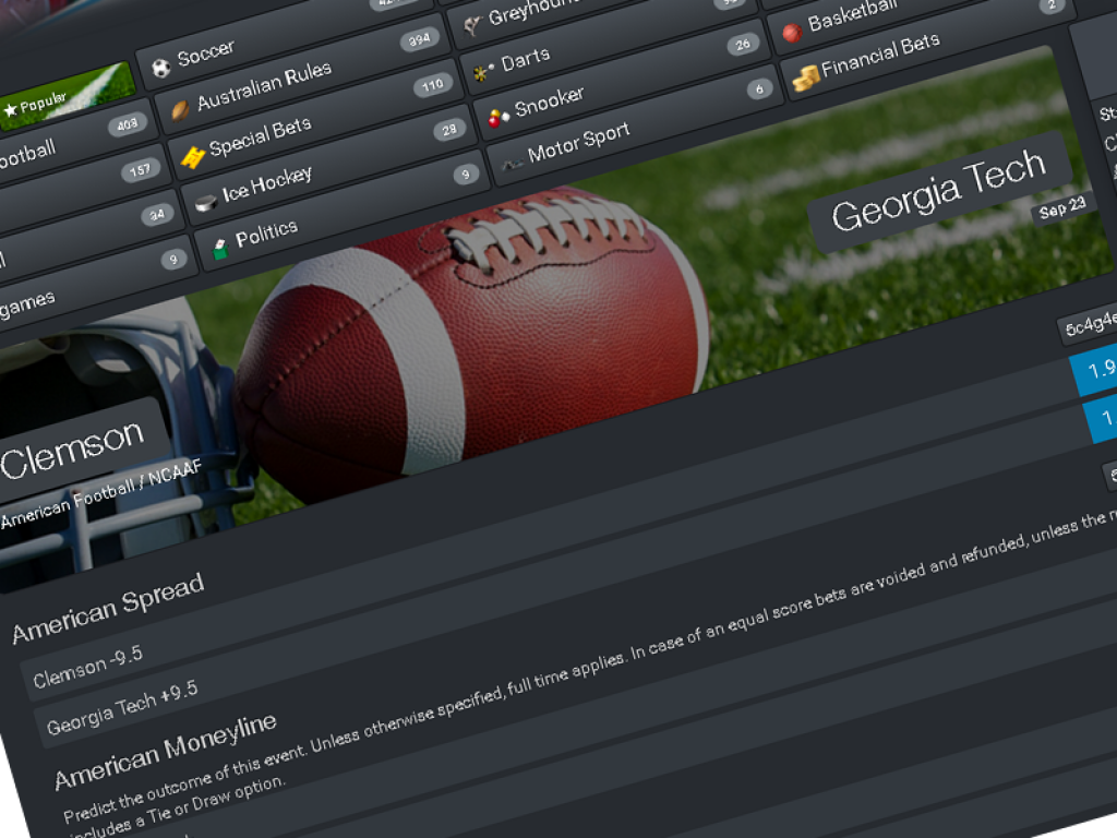 turnkey software with excellent coverage for US sports